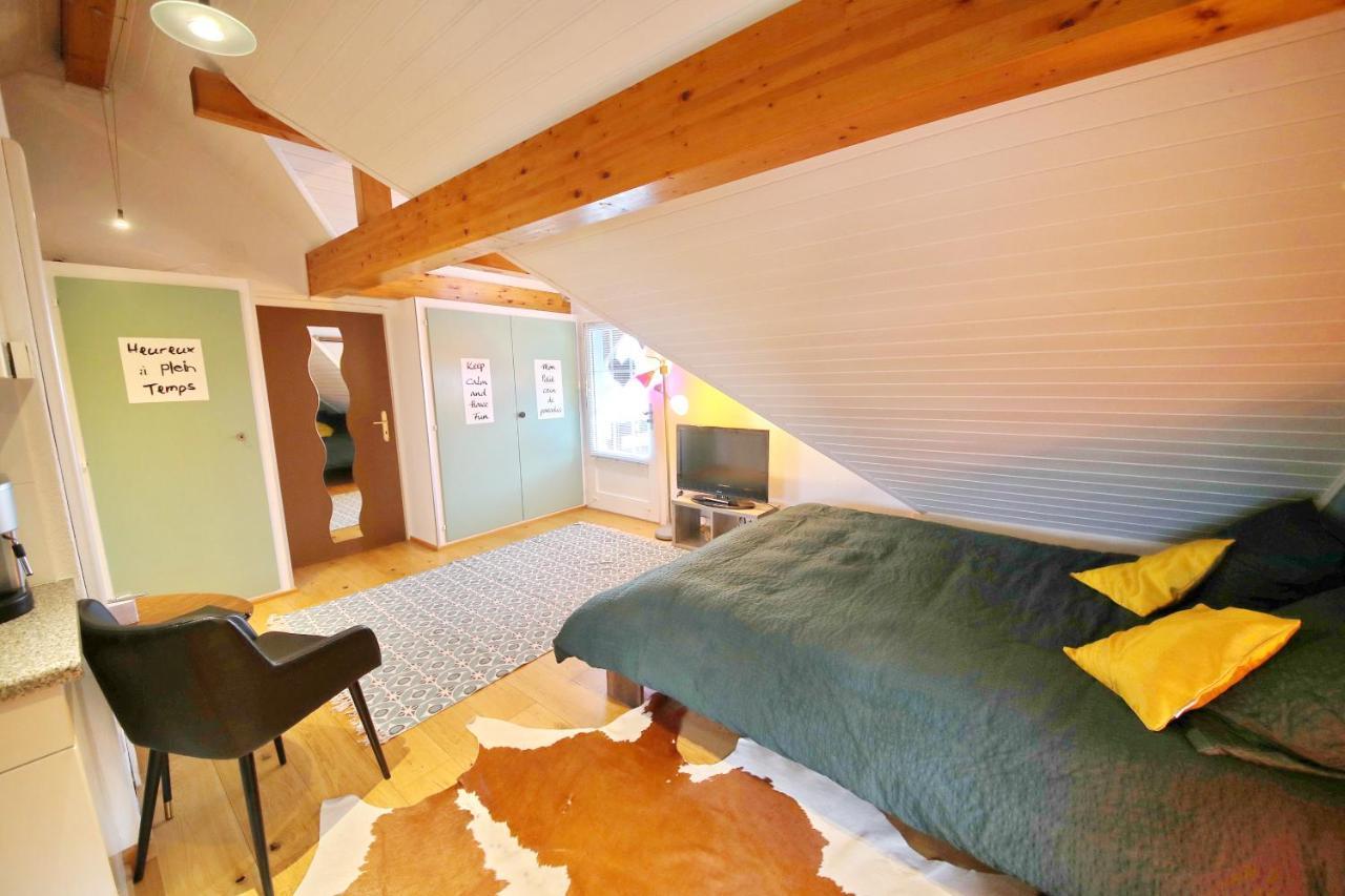 Corseaux Beach Rooms-Riviera Beach Apartments Vevey Kültér fotó