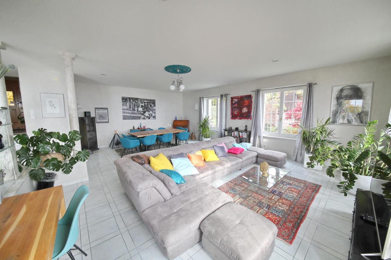 Corseaux Beach Rooms-Riviera Beach Apartments Vevey Kültér fotó