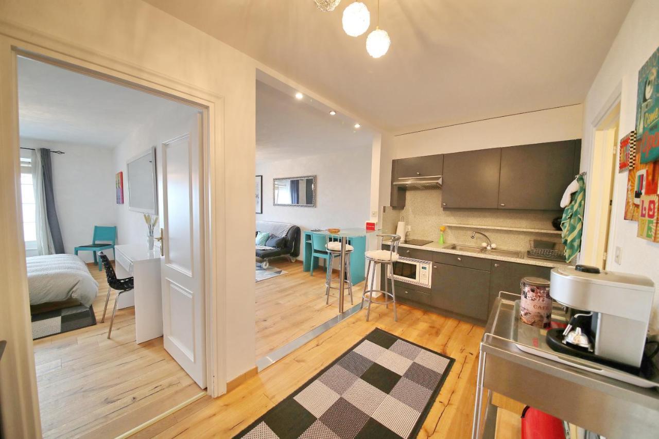 Corseaux Beach Rooms-Riviera Beach Apartments Vevey Kültér fotó