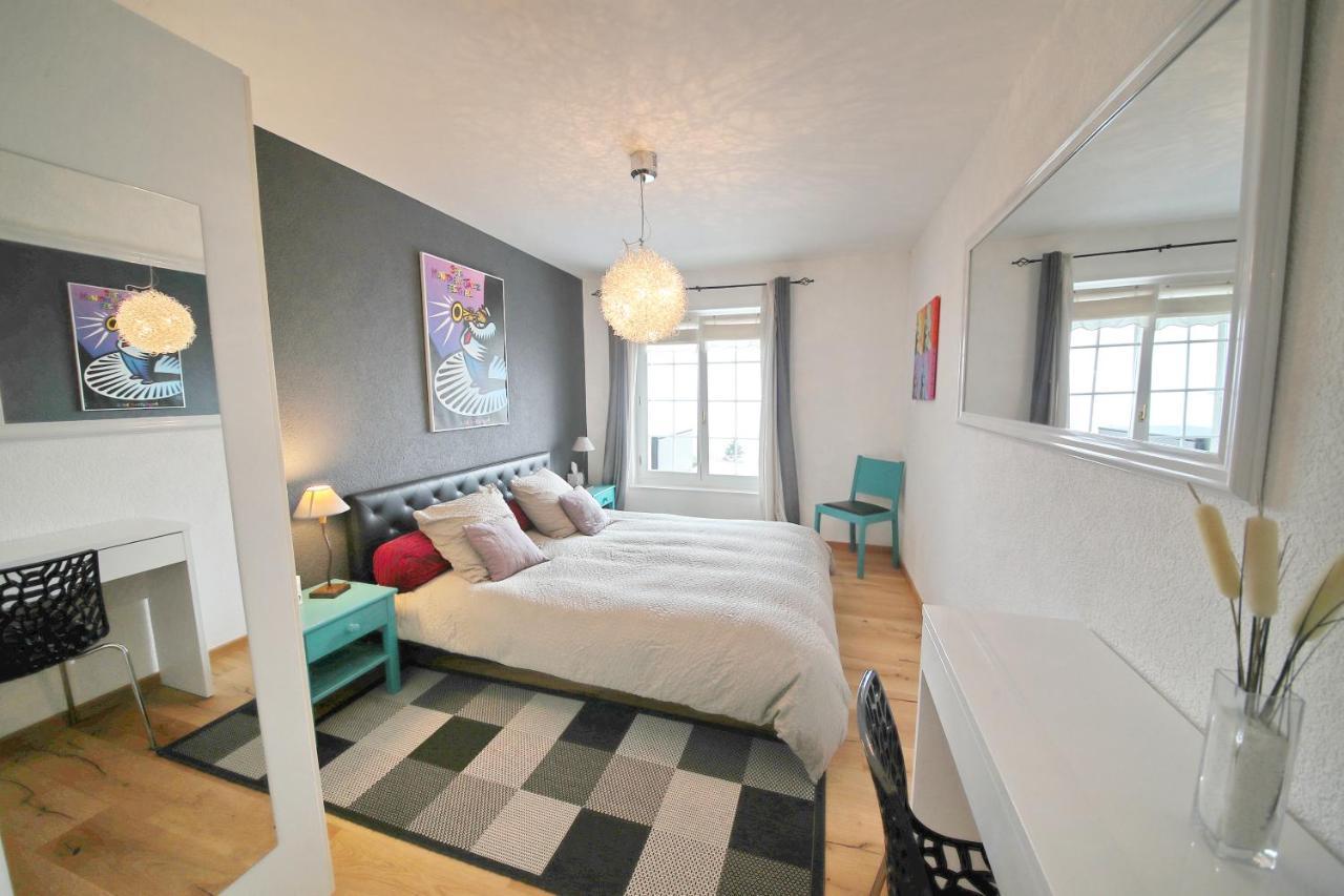 Corseaux Beach Rooms-Riviera Beach Apartments Vevey Kültér fotó